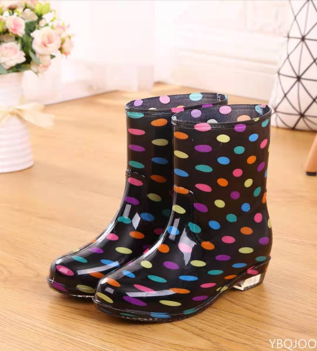 Waterproof Non-Slip Rain Boots for Women and Girls
