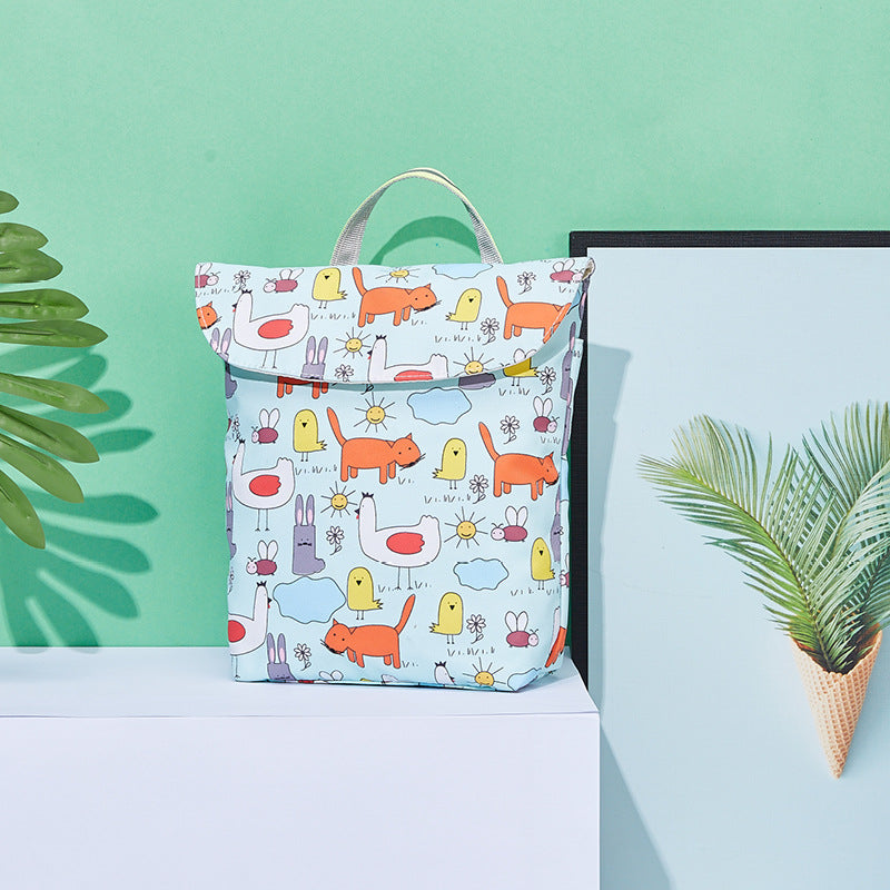 Baby Waterproof Diaper Organizer Bag