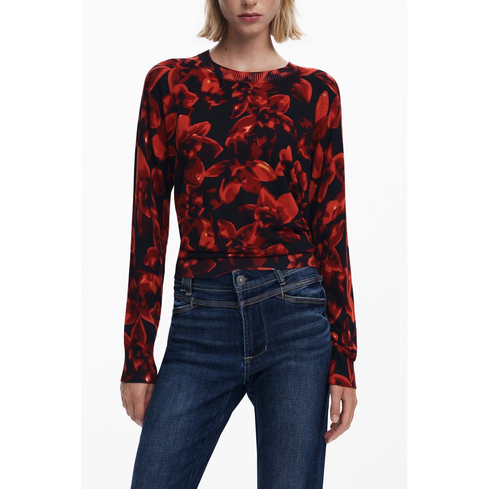 Desigual Black Viscosa Women's Sweater