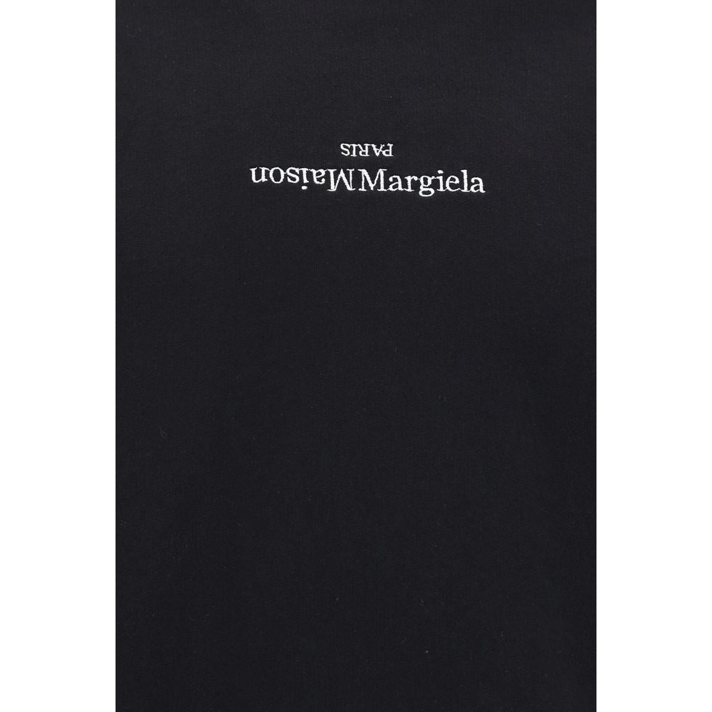 Maison Margiela Black Cotton Sweatshirt