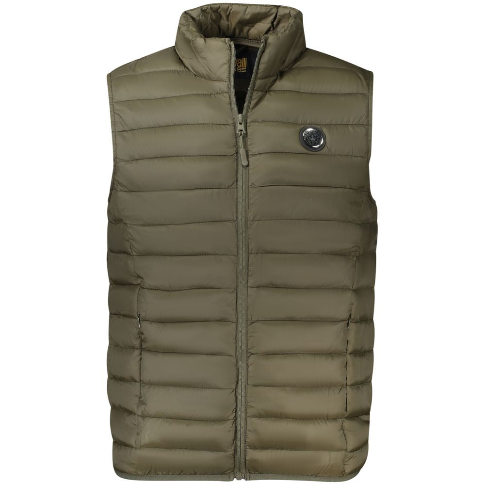 Cavalli Class Verde Polyester Men's Jacket