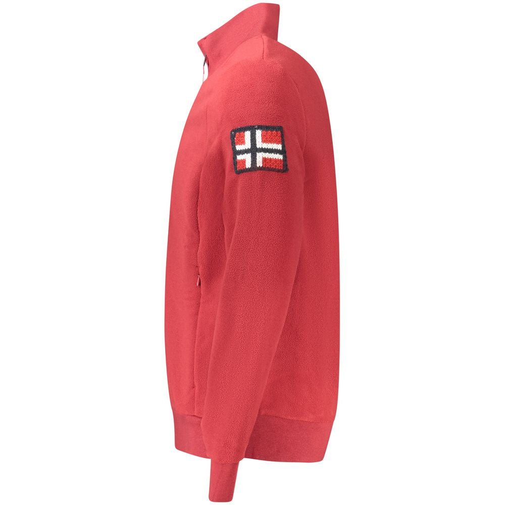 Norway 1963 Red Polyester Men Sweatshirt