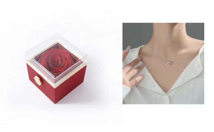BloomSpin Acrylic Jewelry Organizer
