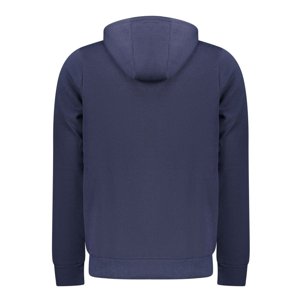 Norway 1963 Blue Cotton Men's Hooded Sweatshirt