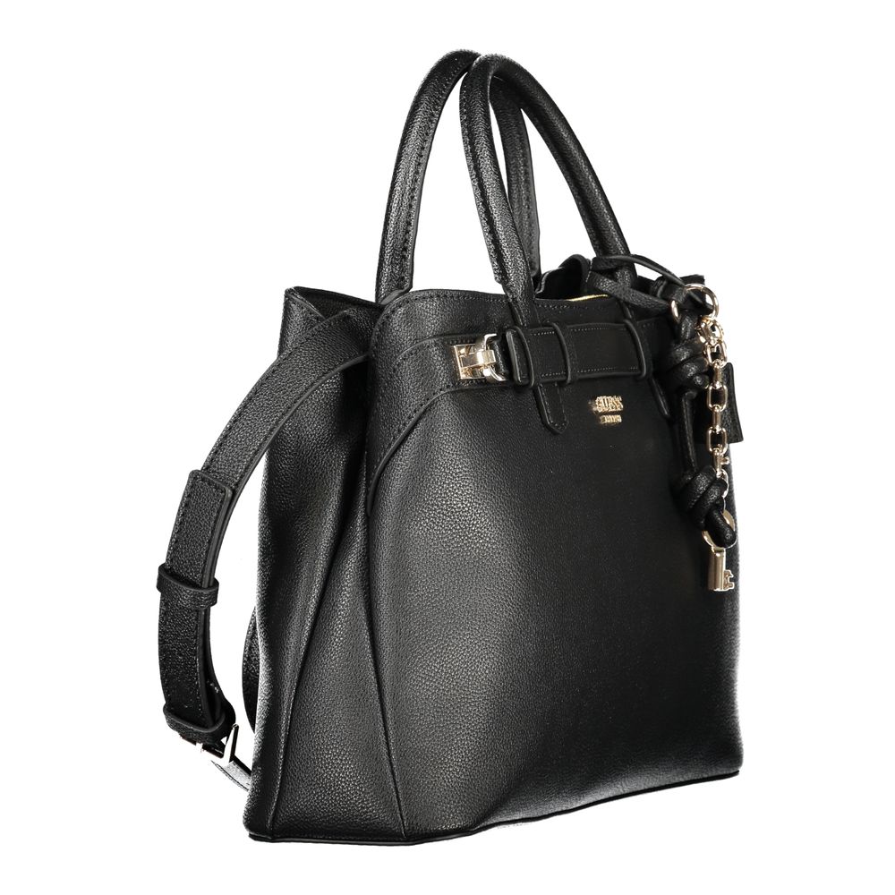 Guess Jeans Black Polyurethane Women Handbag