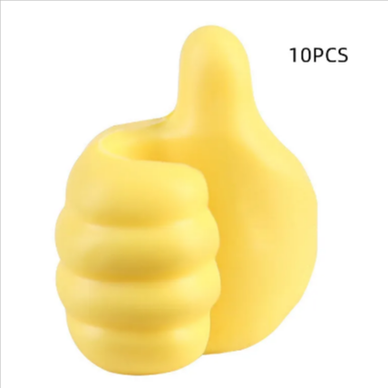 Thumb Hook – No-Drill Seamless Organizer for Kitchen & Bathroom