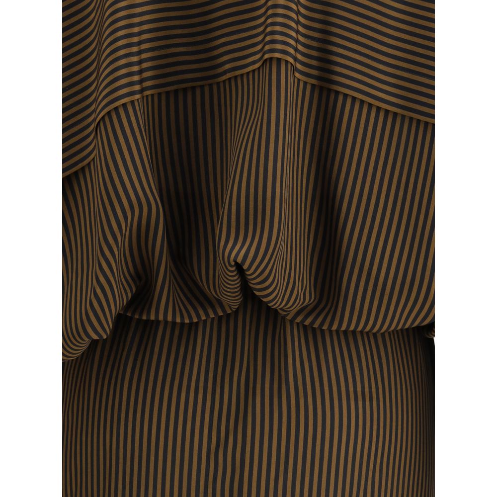 Petar Petrov Multicolor Silk Casual Dress