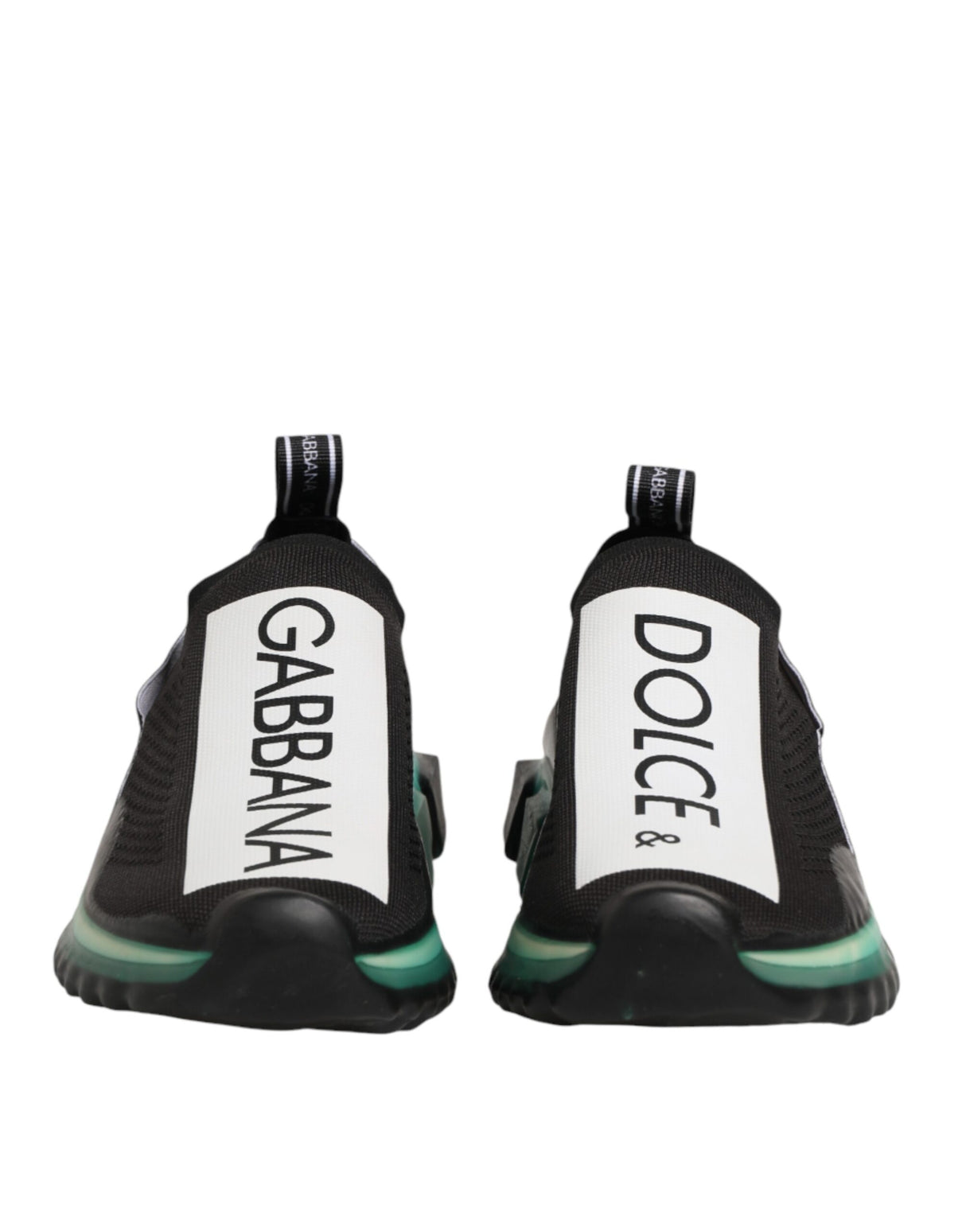 Dolce & Gabbana Black Slip On Sorrento Men Sneakers Shoes