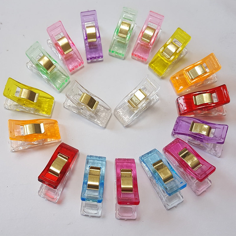 Plastic Sewing Clips - Red Color Fasteners