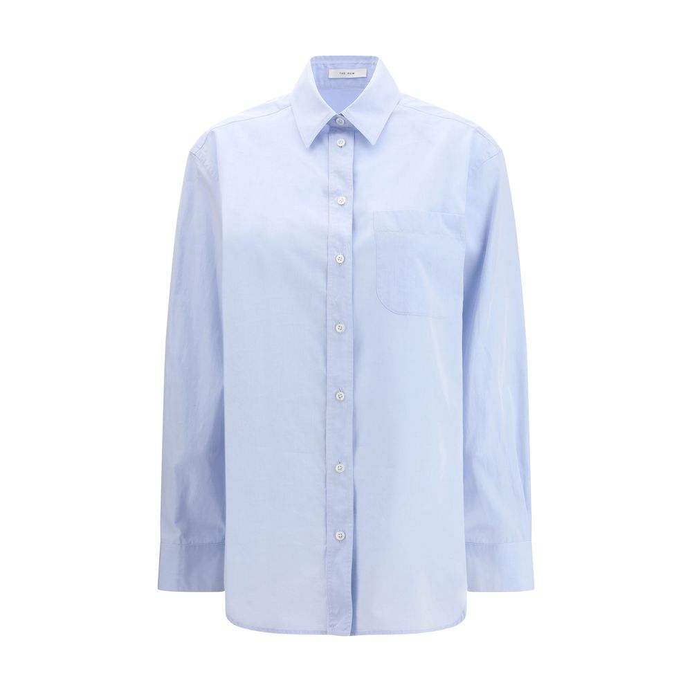 The Row Blue Cotton Shirt