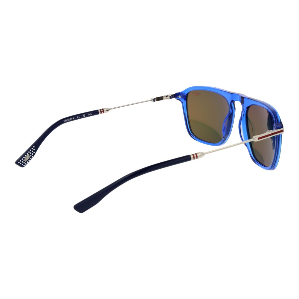 New Balance Blue Plastic Sunglasses