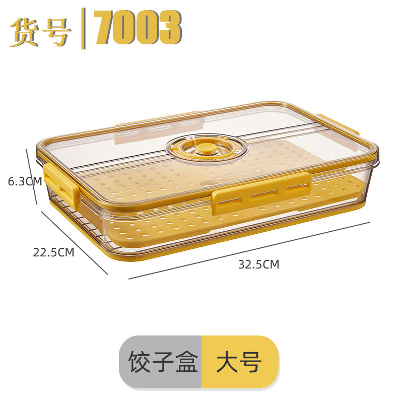 Transparent Thickened PET Refrigerator Storage Box