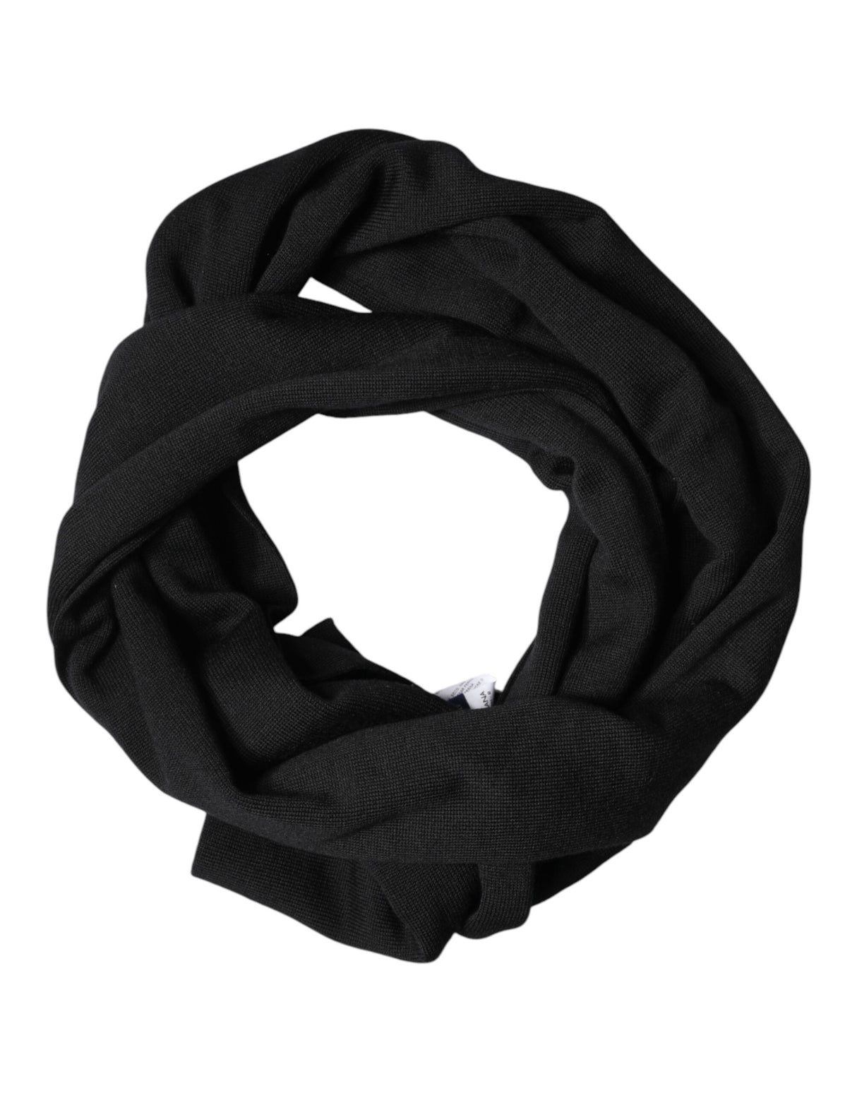Dolce & Gabbana Blue Wool DG Loves London Neck Wrap Scarf