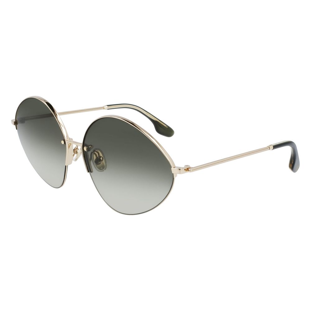 Victoria Beckham Gold Metal Sunglasses