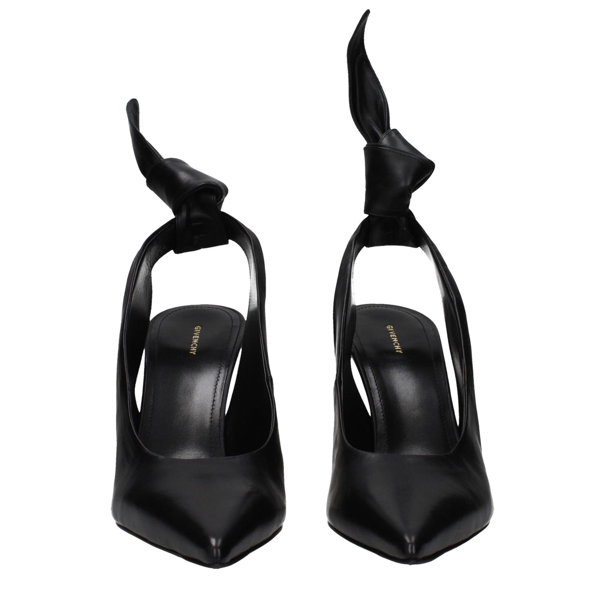 Givenchy Black Leather High Heel Pumps