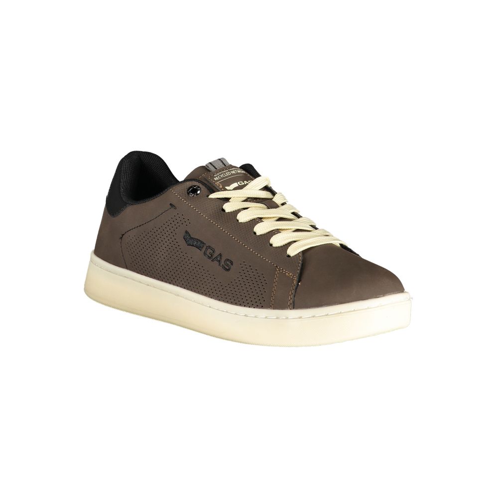 Gas Marrone Polyurethane Men Sneaker