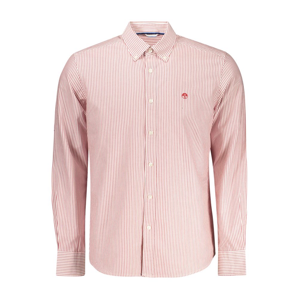 North Sails Red Cotton Men's Shirt