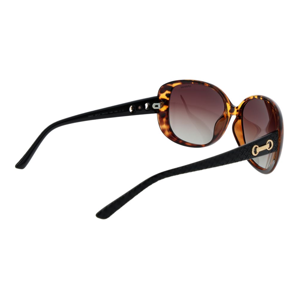 Polaroid Brown Plastic Sunglasses