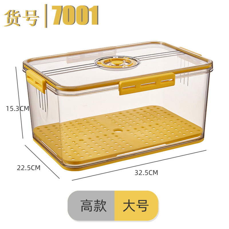 Transparent Thickened PET Refrigerator Storage Box