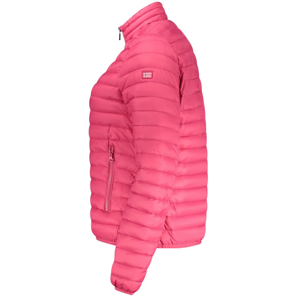 Norway 1963 Pink Polyamide Full-Length Jacket