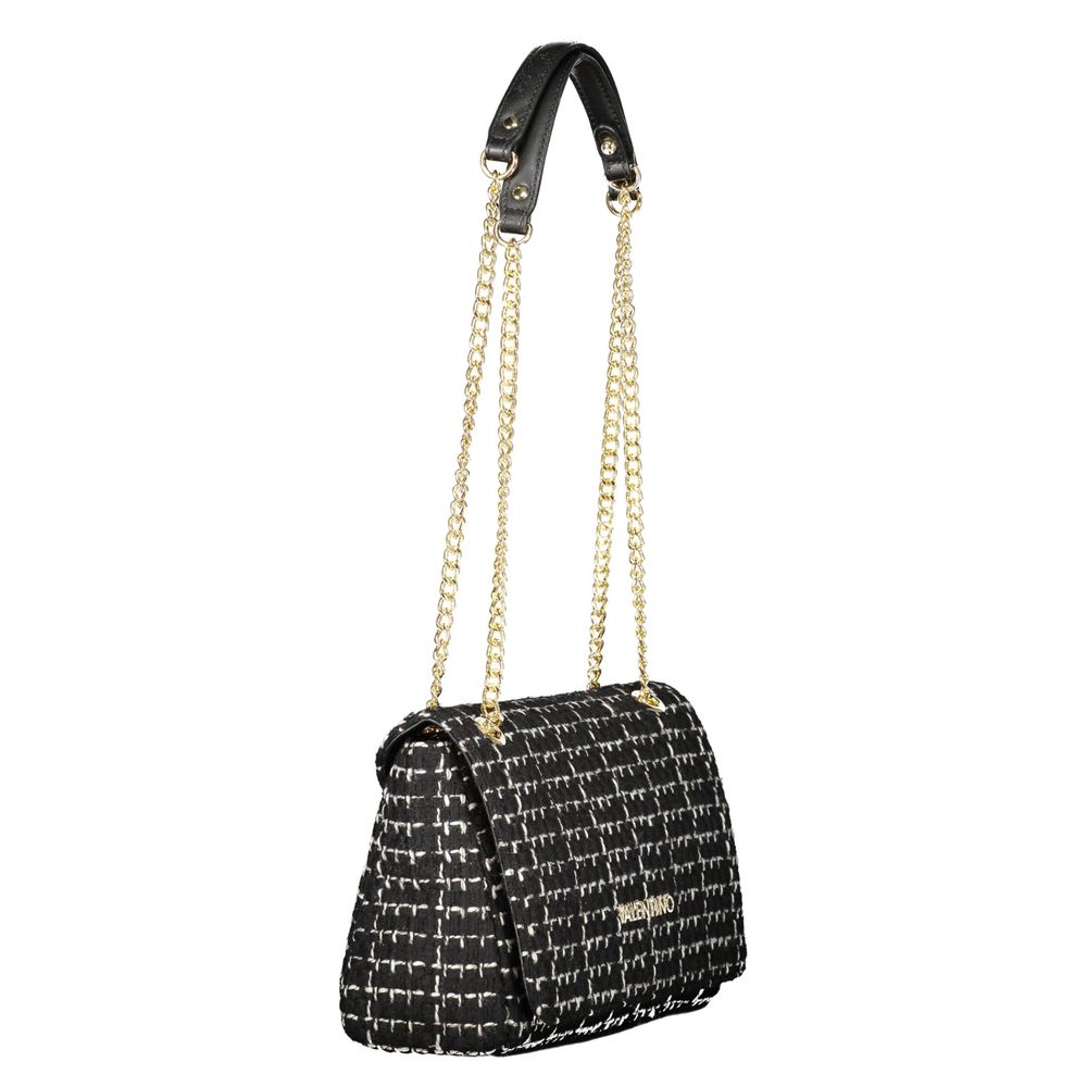 Mario Valentino Nero Polyurethane Women Shoulder Bag