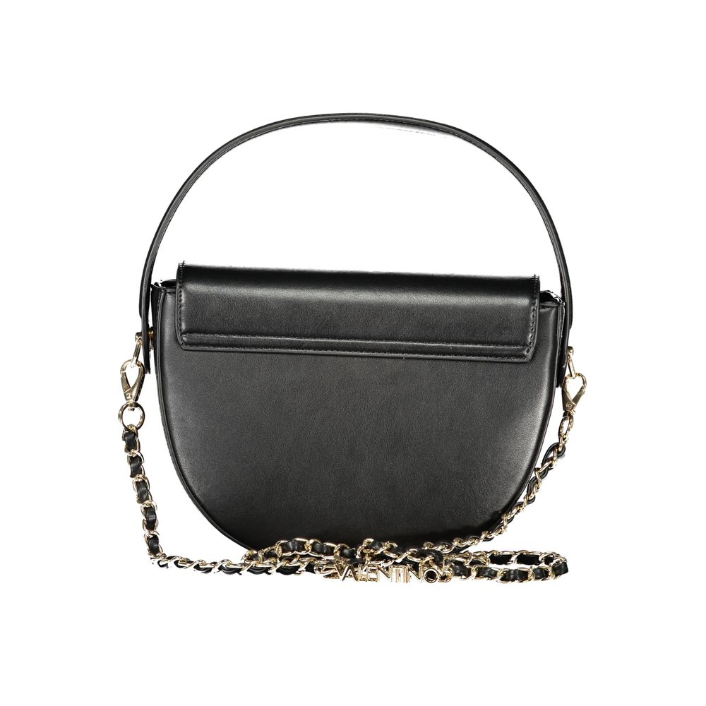 Mario Valentino Black Polyurethane Women's Handbag