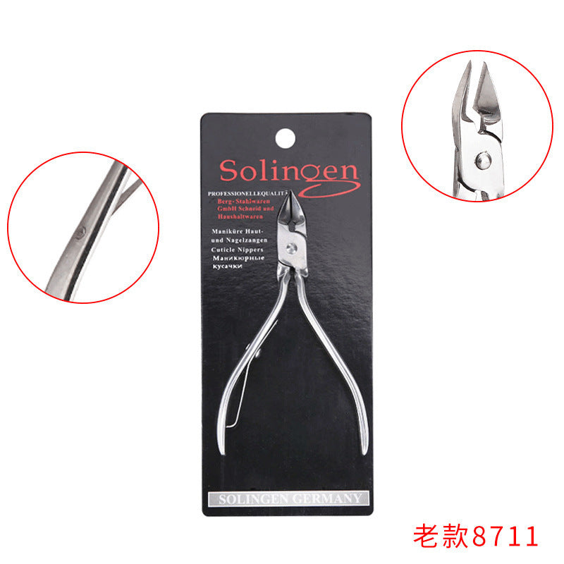 Stainless Steel Cuticle Scissors for Nail Care 8711