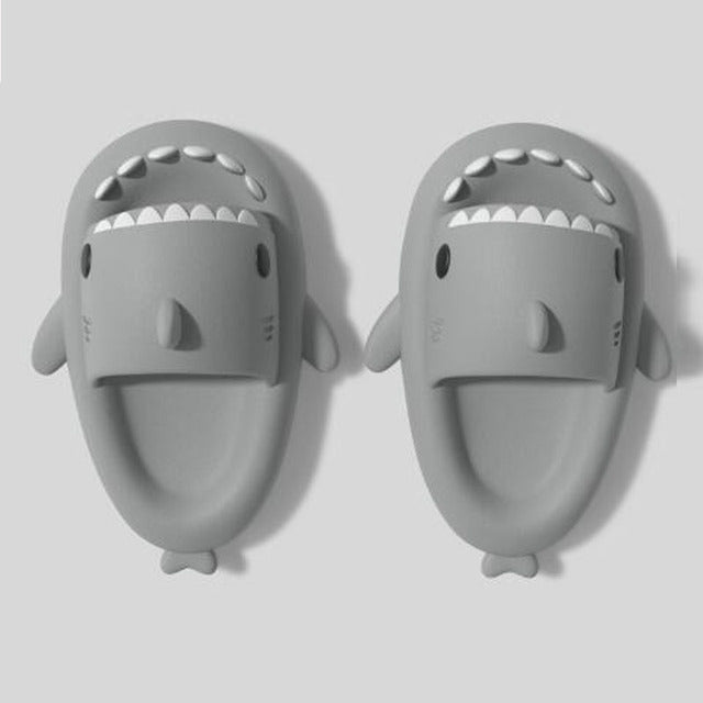 Cartoon Shark Summer Slippers for Kids and Toddlers