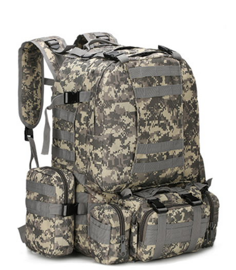 Camouflage Tactical Hiking Backpack for Outdoors