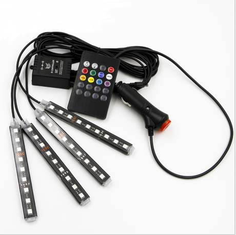 Car Interior LED Ambient Light with Color Options