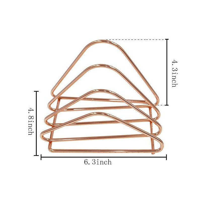 Metal Envelope Organizer with Three-Tier Design