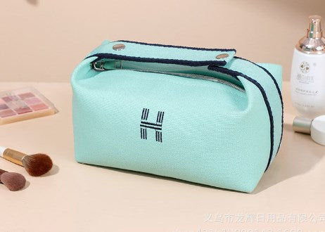 Waterproof Canvas Travel Toiletry Organizer Bag