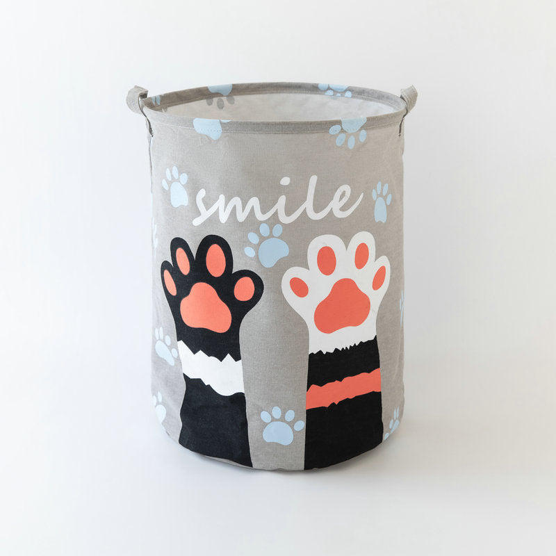 Foldable Laundry Basket and Toy Storage Bucket (1pc)