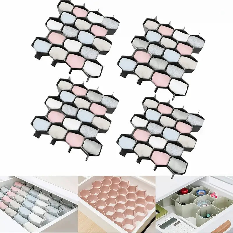 Adjustable Drawer Organizer Set for Home Storage