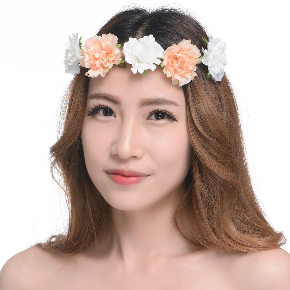 Bridal Floral Crown and Hair Accessory