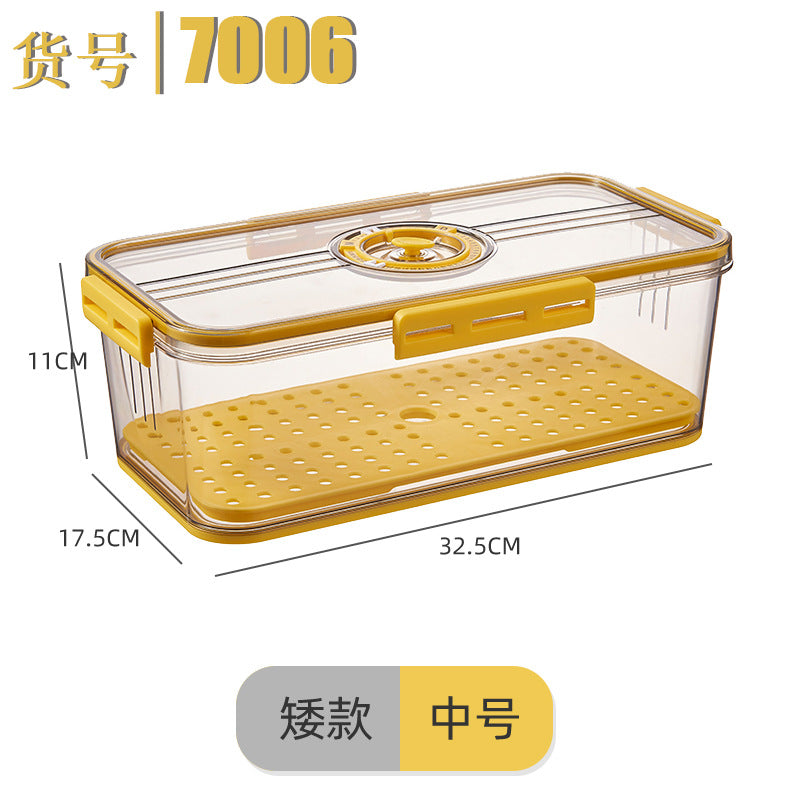 Transparent Thickened PET Refrigerator Storage Box