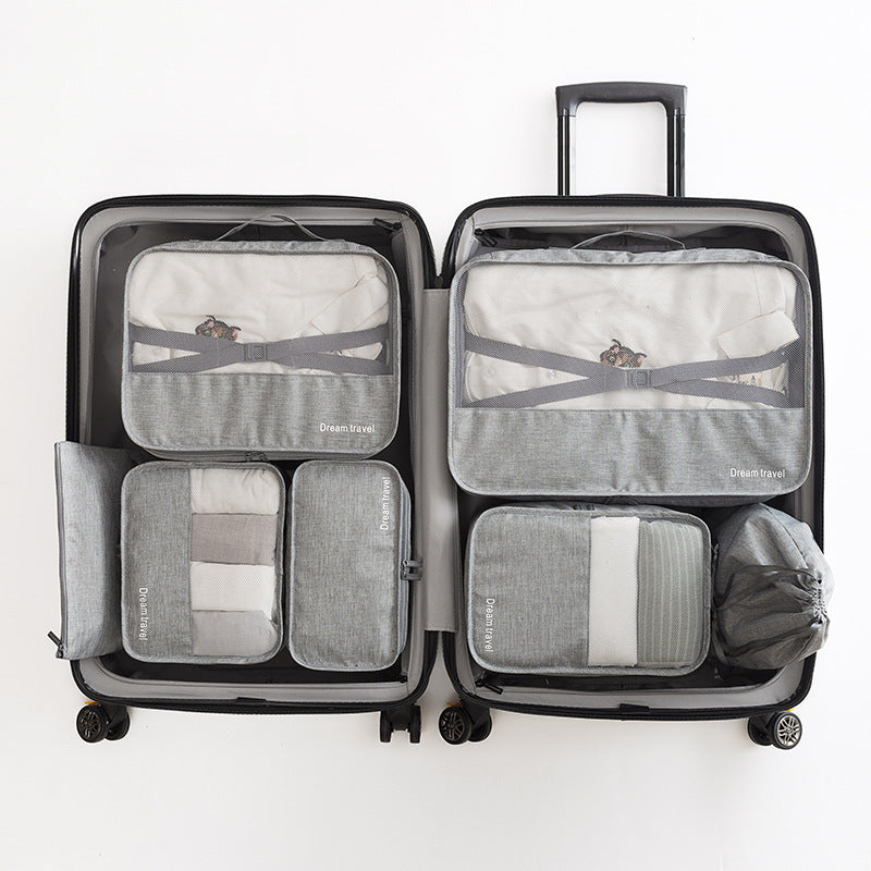 Cation Travel Organizer Bag Set - 7 Pieces Customizable