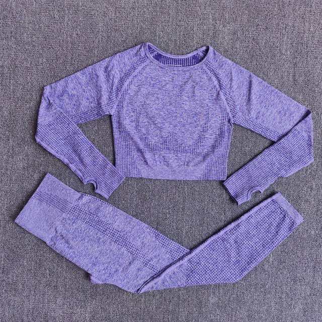 High Waist Yoga Pants Set
