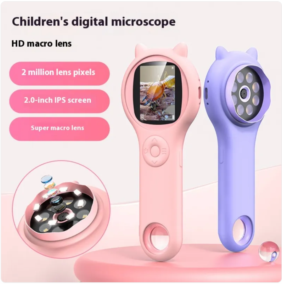 Microscope Science Toy Set