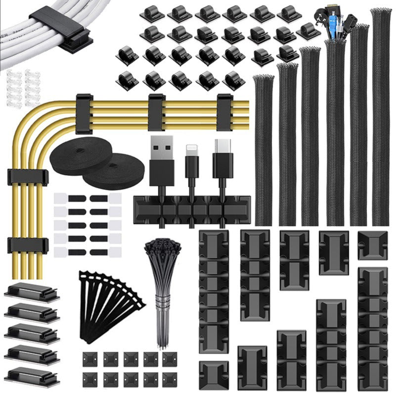 Silicone Cable Organizer Set