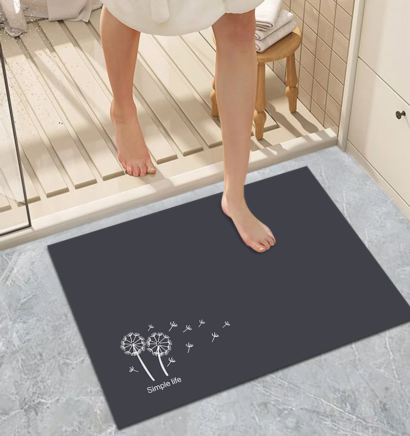 Soft Diatomite Water-Absorbent Bathroom Mat