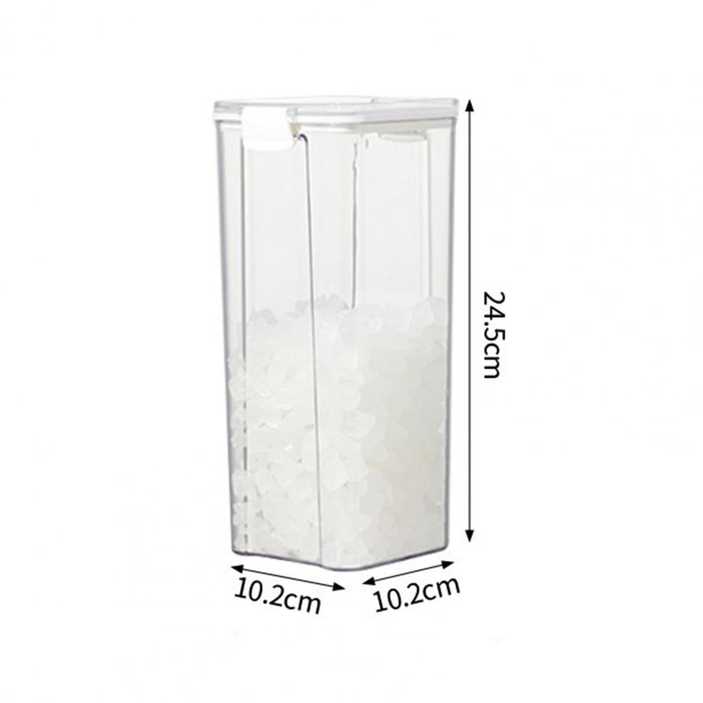 Leak-proof Transparent Rice Storage Jar 460ml