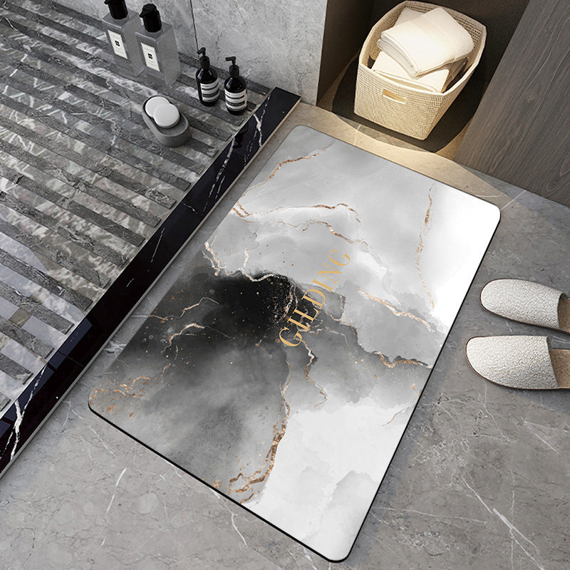 Bathroom Silicone Diatomaceous Water Absorbent Mat