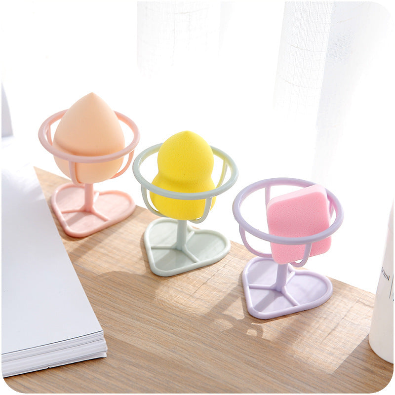 Makeup Sponge Organizer with Dustproof Holder