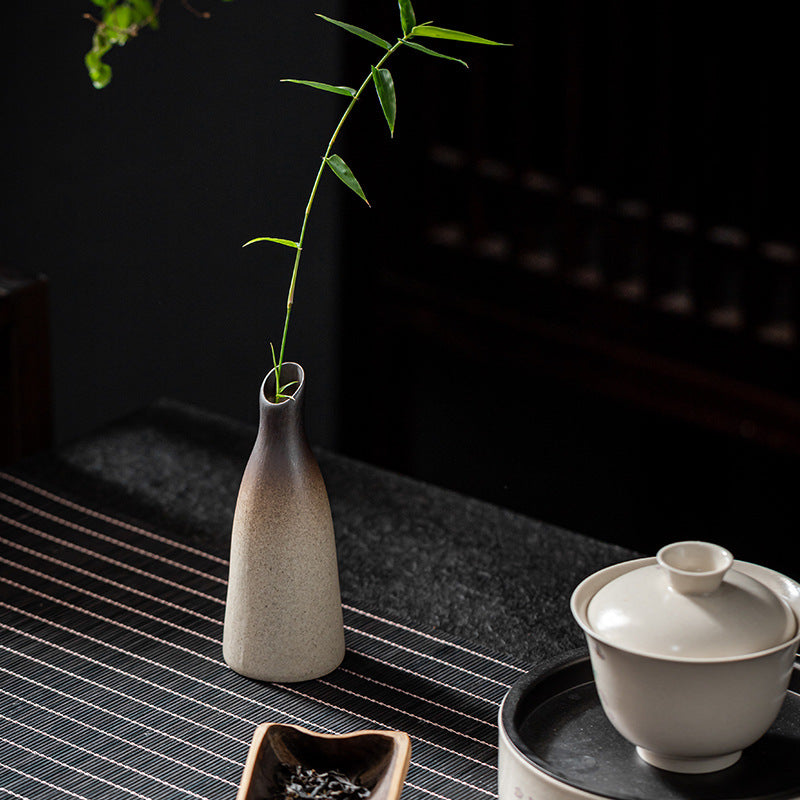 Mini Japanese Ceramic Vase for Home Decoration