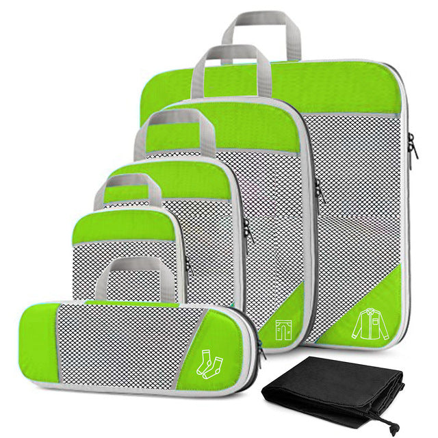 Lightweight Travel Storage Organizer Set with Shoe Bag
