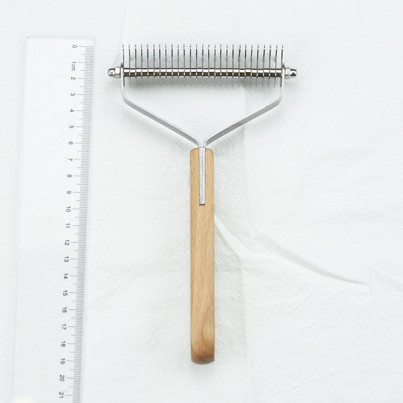 Stainless Steel Pet Grooming Brush for Large Dogs