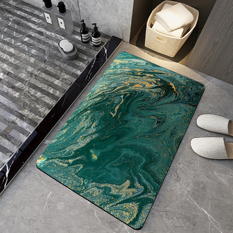 Bathroom Silicone Diatomaceous Water Absorbent Mat