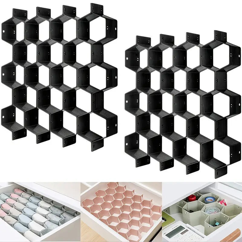 Adjustable Drawer Organizer Set for Home Storage