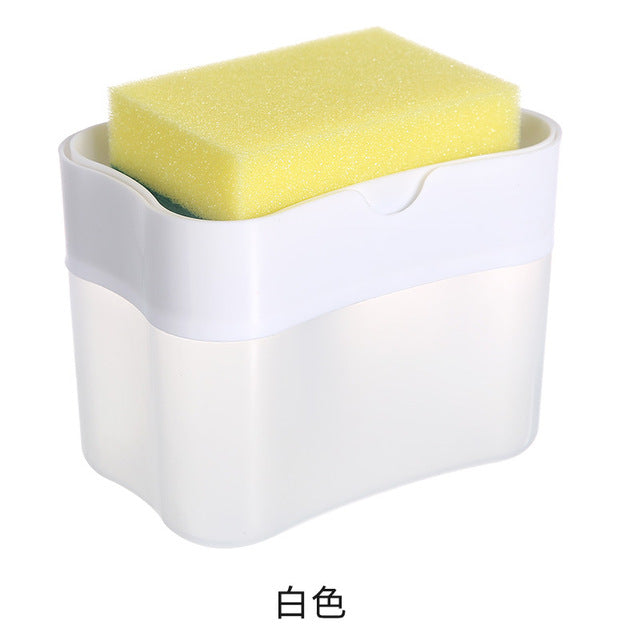 Automatic Liquid Soap Dispenser & Kitchen Organizer Gadget